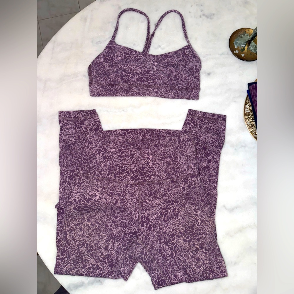 Lululemon Arabesque Antoinette Smoky Quartz Set